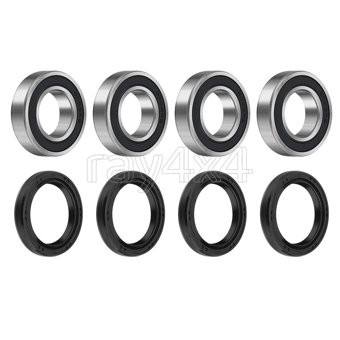 2X Front Wheel Bearing Seals for Kawasaki Mule 3000 3010 3020 4000 4010