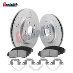 Front Brake Rotors & Ceramic Pads for Honda Accord, Crosstour, CR-V (2012–2016)