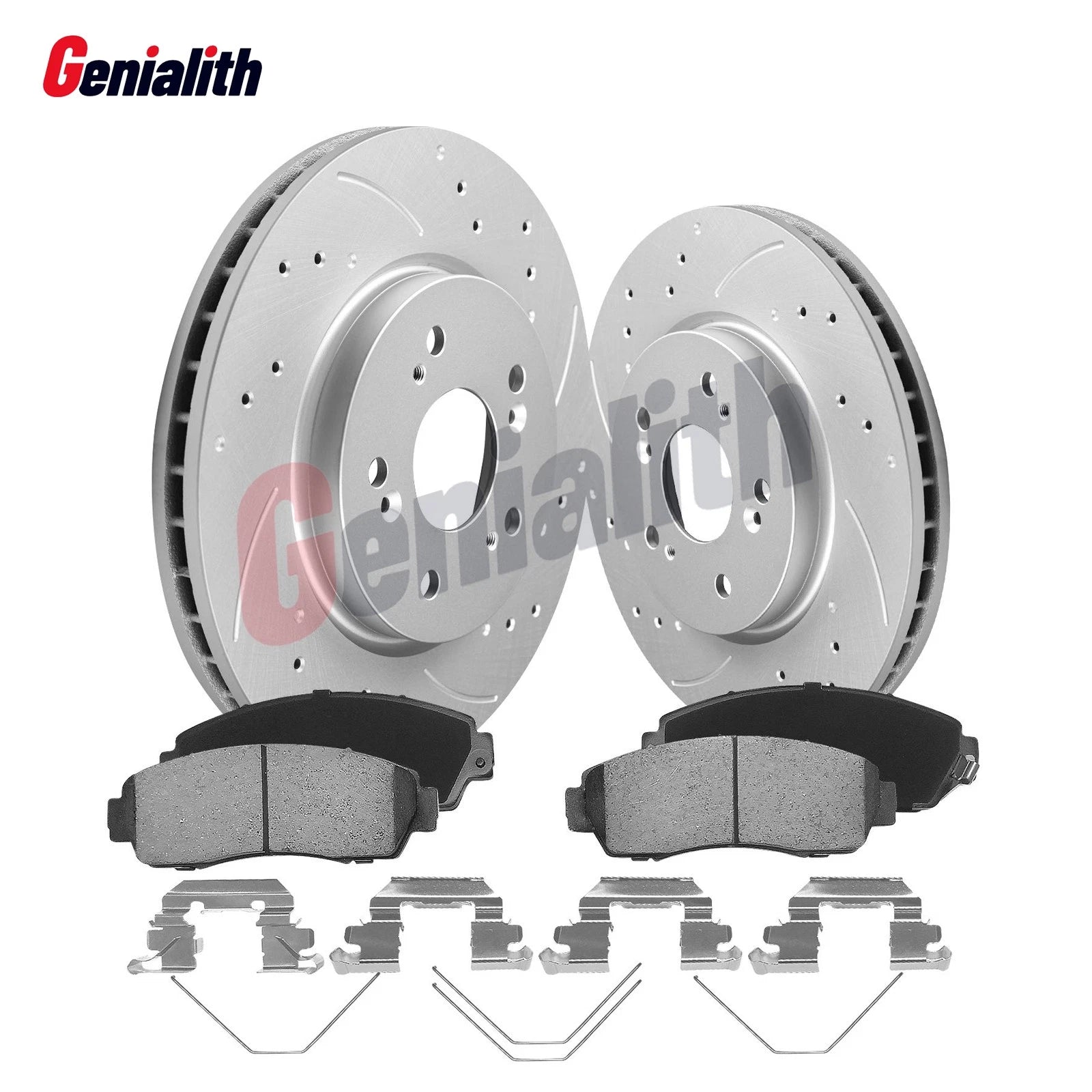 Front Brake Rotors & Ceramic Pads for Honda Accord, Crosstour, CR-V (2012–2016)