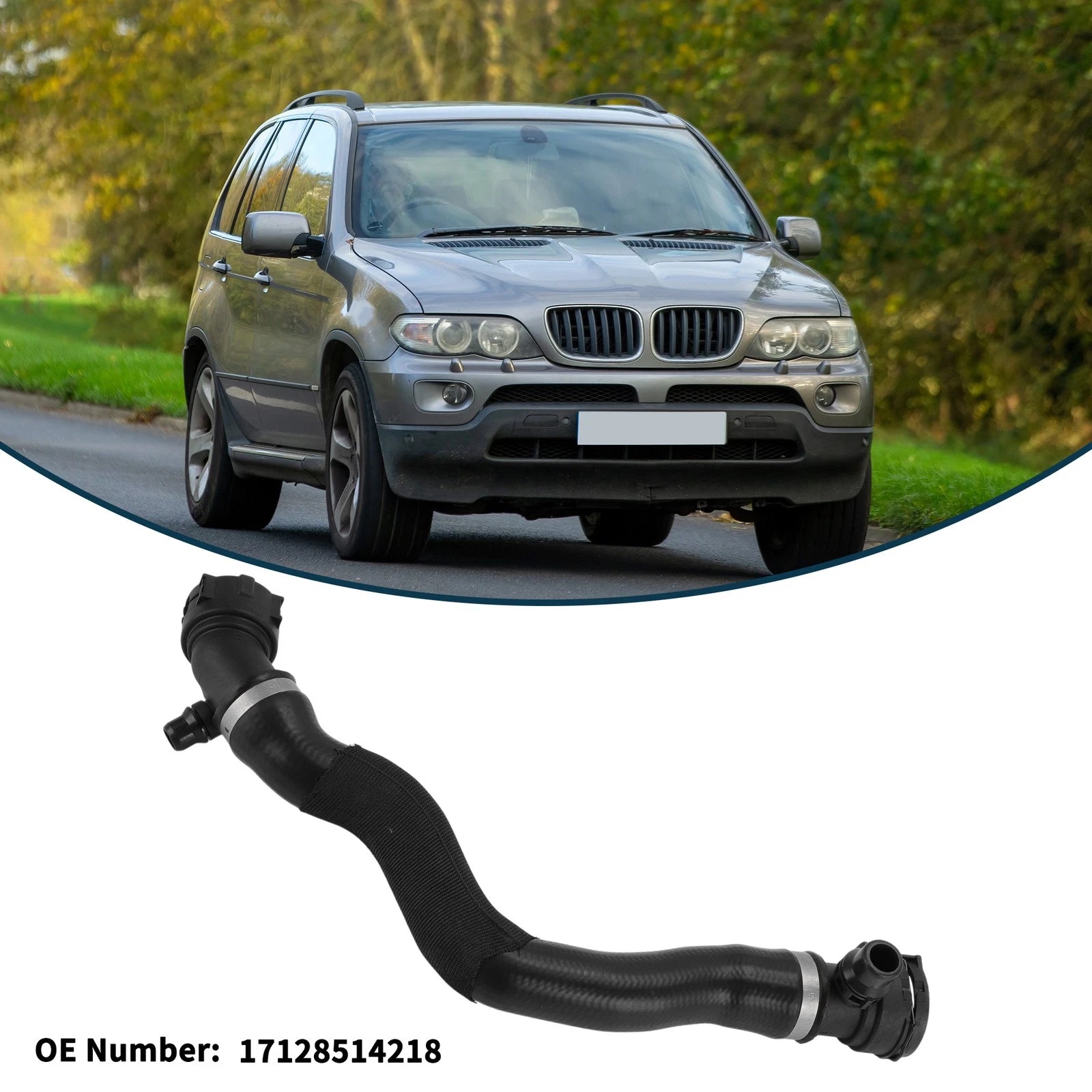 Radiator Hose No.17128514218 for BMW X5 (2017) Upper Hose