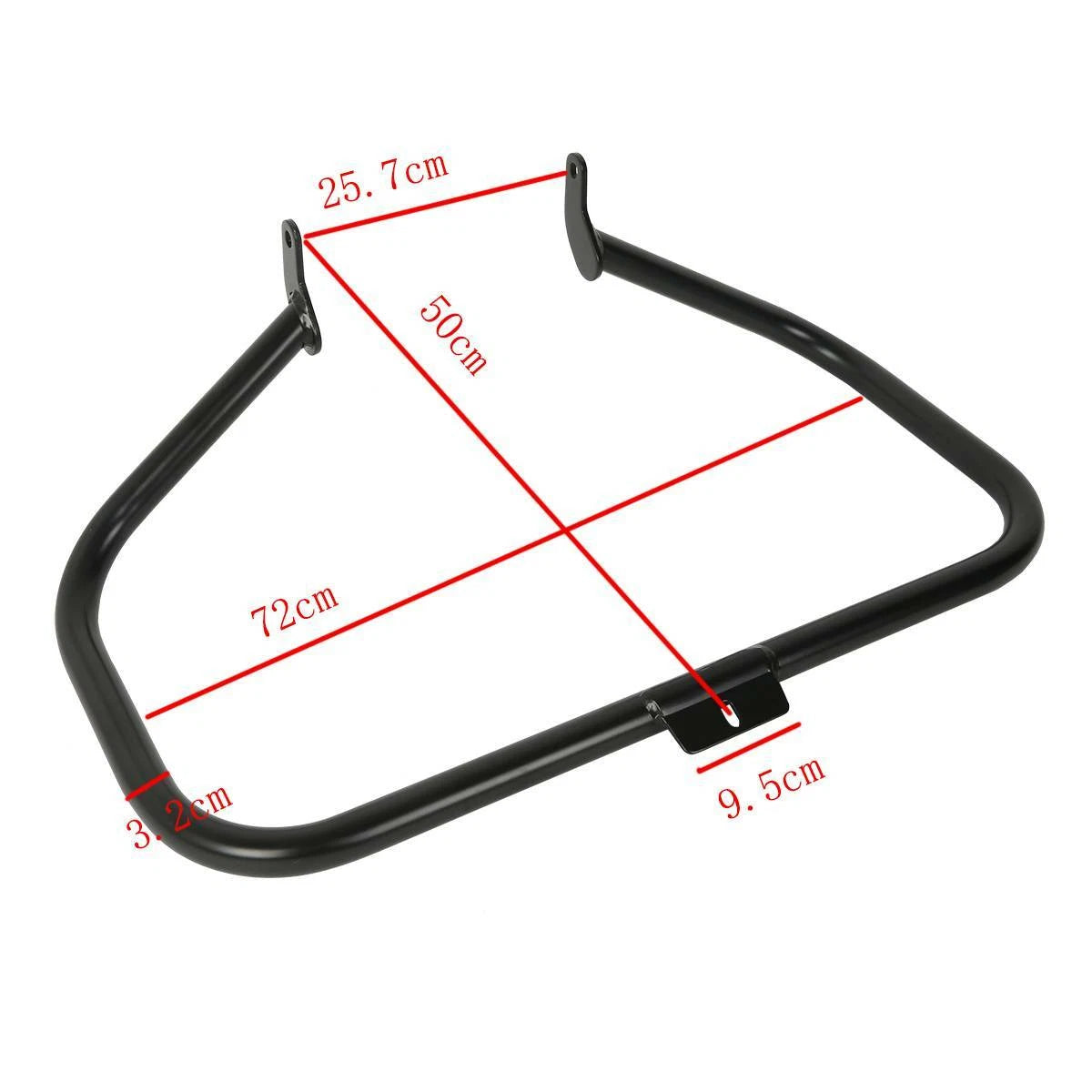 Engine Guard Crash Bar for Harley Heritage Softail Fat Boy Deluxe (2000–2017)