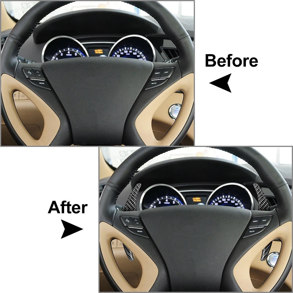 Steering Wheel Shift Paddle Extension for Hyundai Sonata (2010–2015)