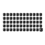 60X Black Engine Screw Caps for Harley Twin Cam Engines (1999-2017)
