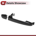 Car Door Handles Grip for Hyundai Sonata 2005-2010 (2 x Black)