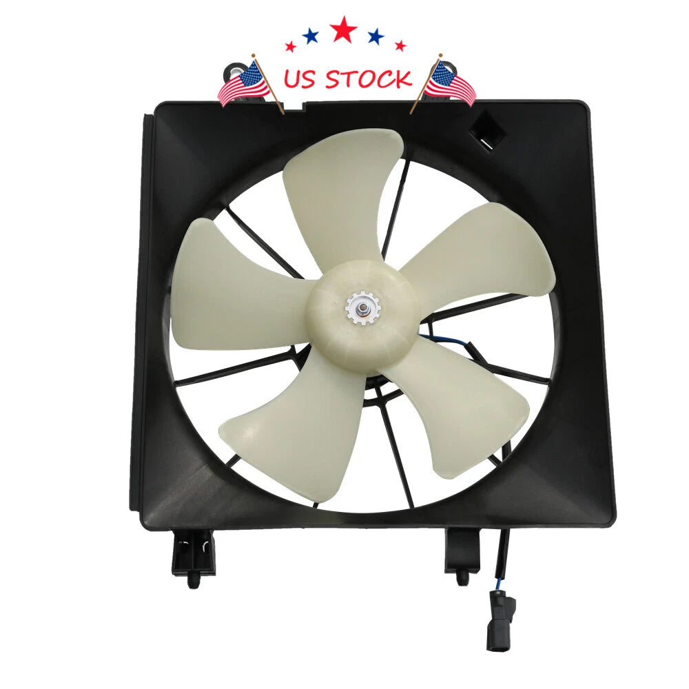 AC condenser radiator cooling fan assembly for Honda Civic (2001-2005)