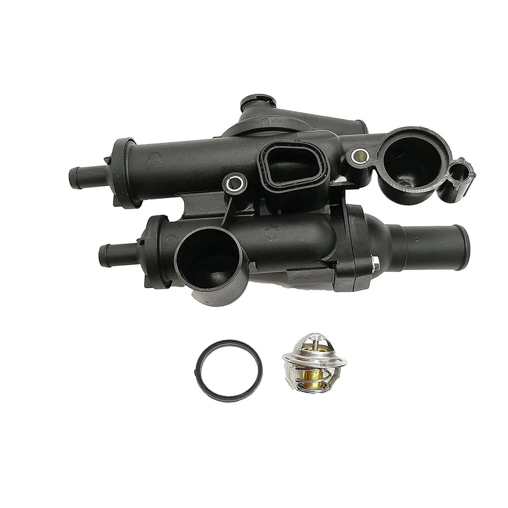 Thermostat Housing & Thermostat for Jeep Compass Dodge Journey Chrysler 200 (2007–2017)