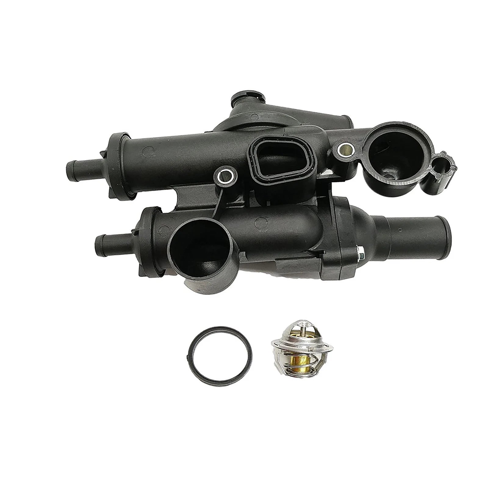 Thermostat Housing & Thermostat for Jeep Compass Dodge Journey Chrysler 200 (2007–2017)