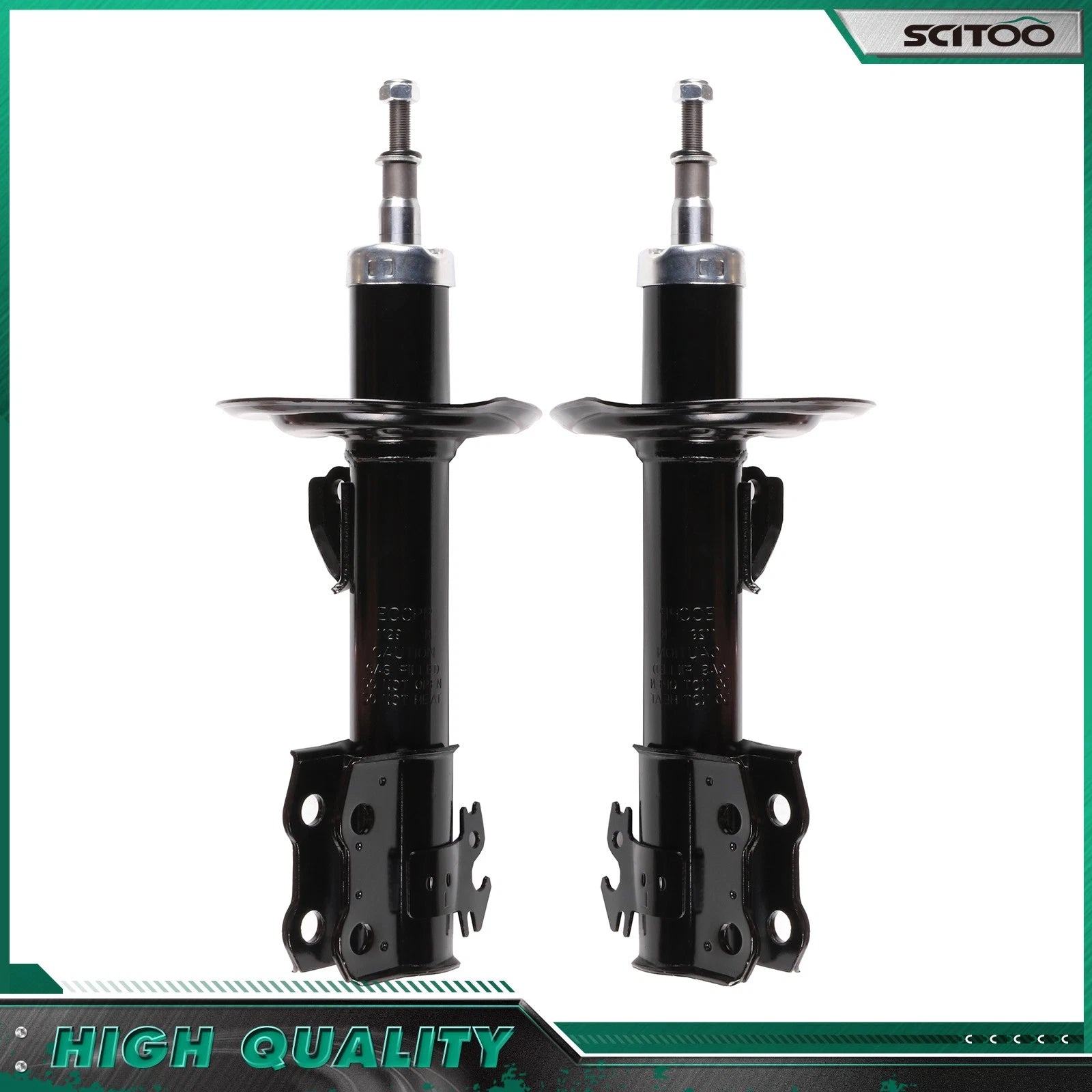 Front Pair Shock Struts for Toyota Yaris (2006–2014) & Prius C (2012–2015)