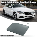Front Left Tow Hook Cover for Nissan Sentra (2016–2019) - Gray