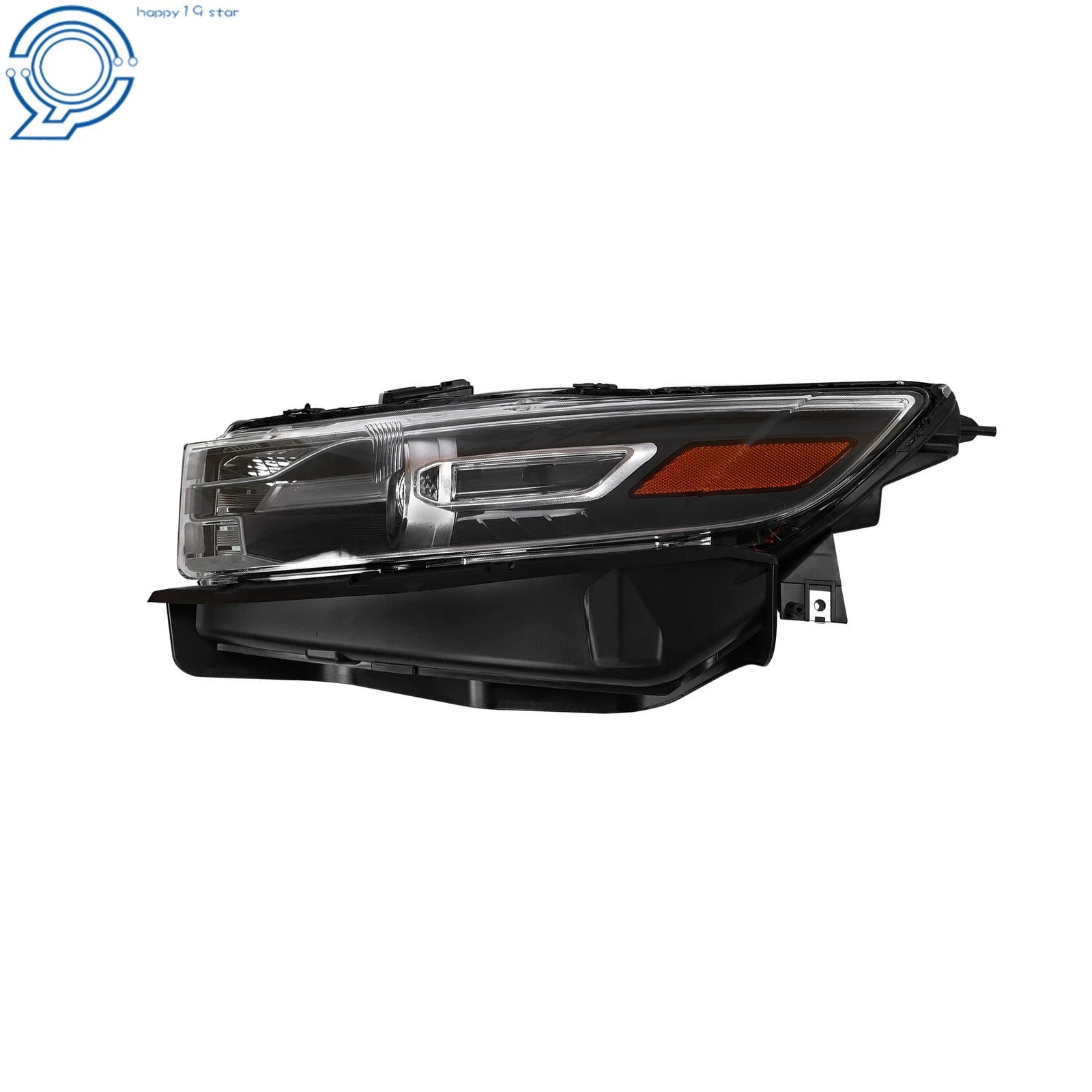 Halogen Projector Headlight for Ford Taurus (2014-2016) Left, Gray Trim