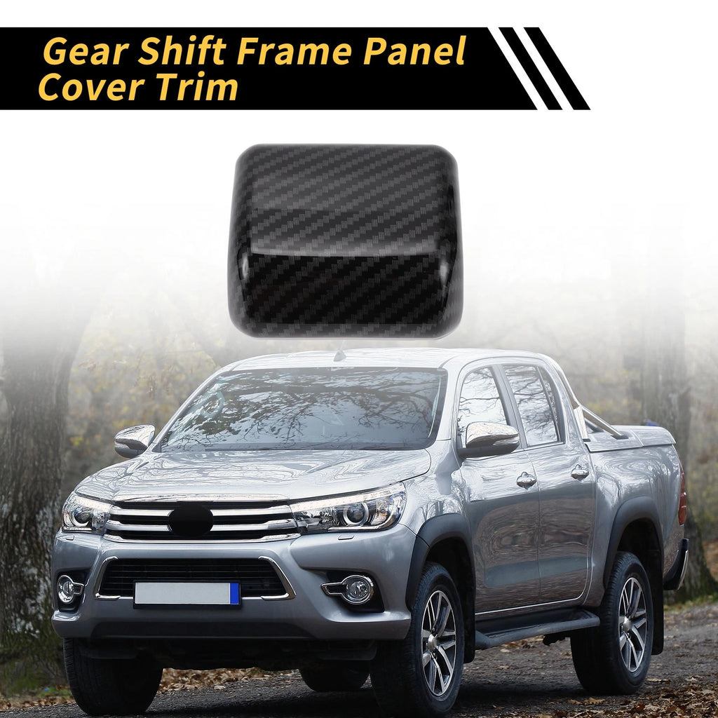 Carbon Fiber Gear Shift Knob Cover Trim for Toyota Tundra (2022–2024)