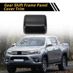 Carbon Fiber Gear Shift Knob Cover Trim for Toyota Tundra (2022–2024)