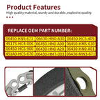 Brake Shoes Kit for Honda Rancher 400 TRX400FA/FGA (2004–2007)