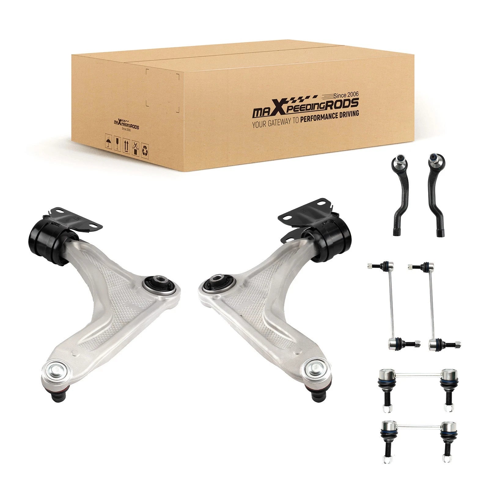 Front Lower Control Arm Sway Bar Link Kit for 2013–2018 Ford Fusion MKZ