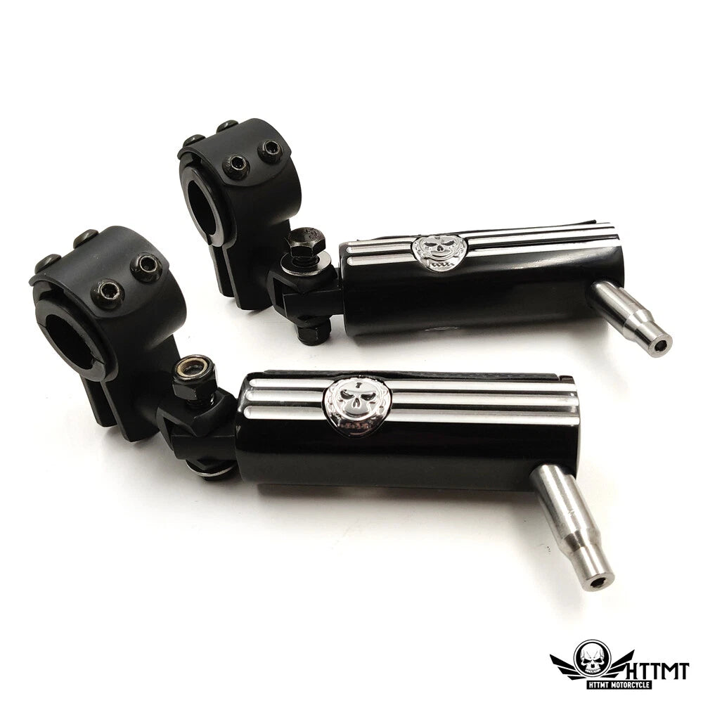1 1/4" Adjustable Highway Footpeg Mount Kit for Harley Touring