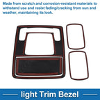 Light Trim Bezel for Honda Stepwgn 2023 Front Row & Rear Row Lamp Covers