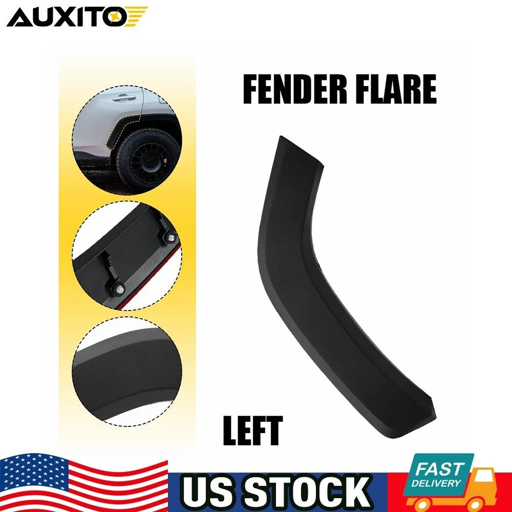 Left Driver Side Rear Door Flare Arch Trim Molding for Toyota RAV4 (2019–2022)