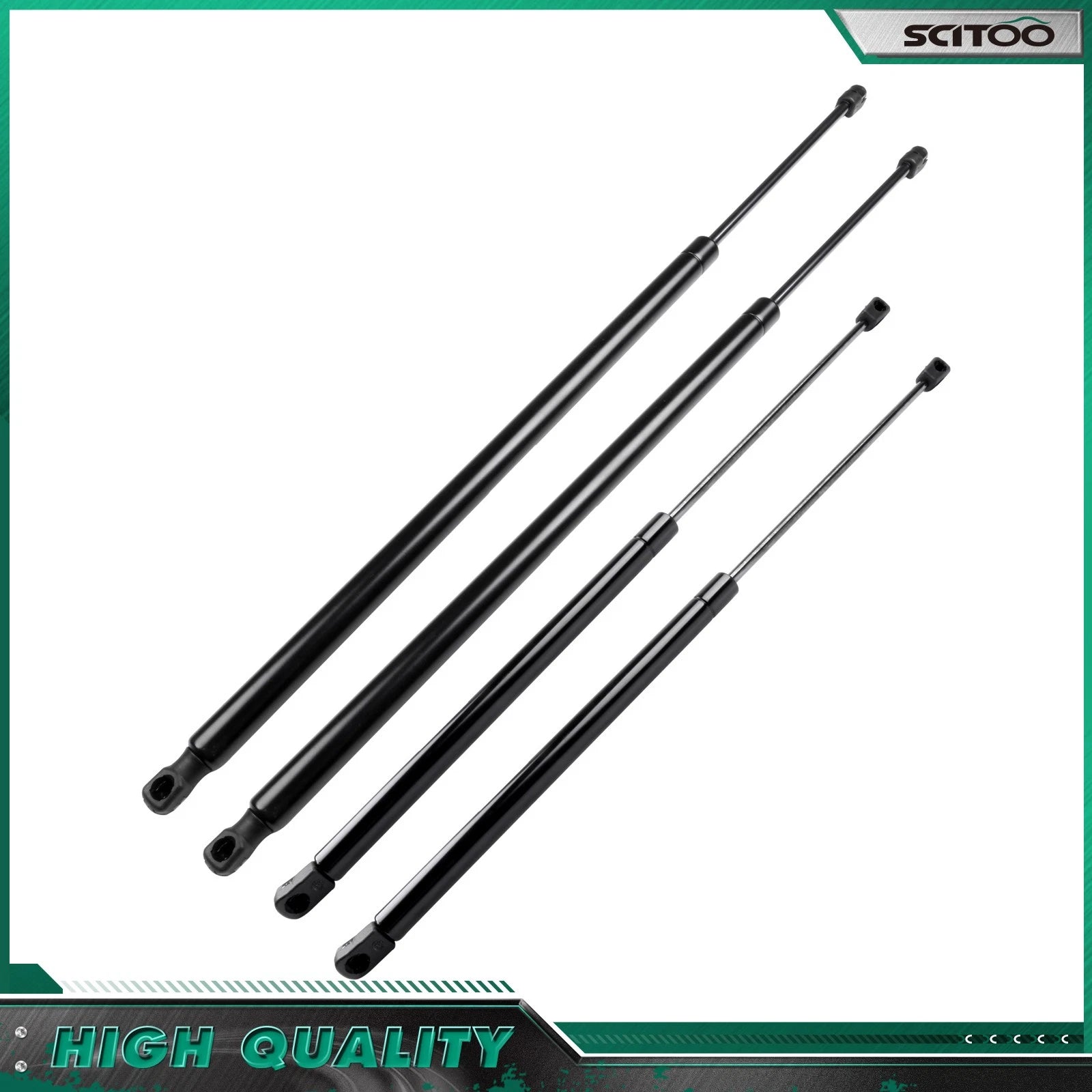 Set of 4 Lift Supports Struts for Jeep Grand Cherokee (2011–2018)