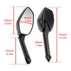 Rear View Mirror Pair for Ducati Multistrada 1200/S (2010–2018), MTS 950, 1260 (2017–2020)