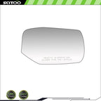 Mirror Glass Replacement for Honda Accord (2013–2017) RH Right Passenger Side w/Base
