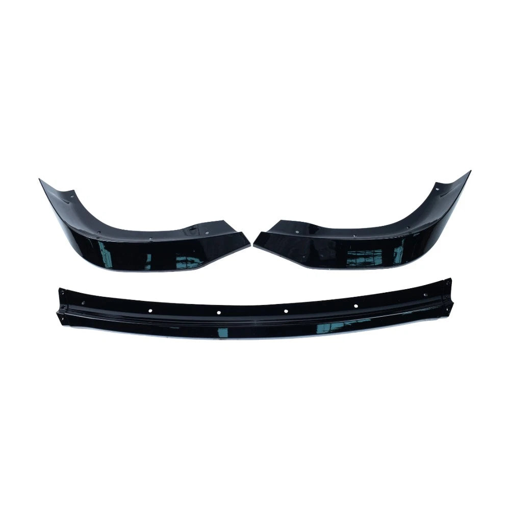 3X Front Bumper Lip for Dodge Durango SRT Hellcat (2021–2026) Gloss Black