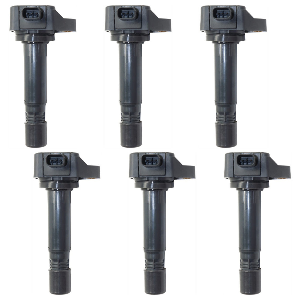 Set of 6 Ignition Coils for Honda Pilot Acura RDX Ridgeline MDX