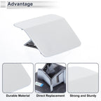 Bumper Headlight Washer Nozzle Cover Cap for BMW X5 F15 (2014–2018) White