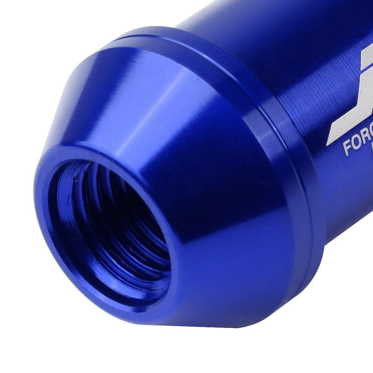 20 Pcs J2 7075 Forged Aluminum M12x1.25 Spline Drive Lug Nut Set - Blue