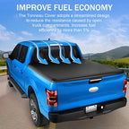 4.6FT Soft Tri-Fold Tonneau Cover for Ford Maverick (2022–2024)