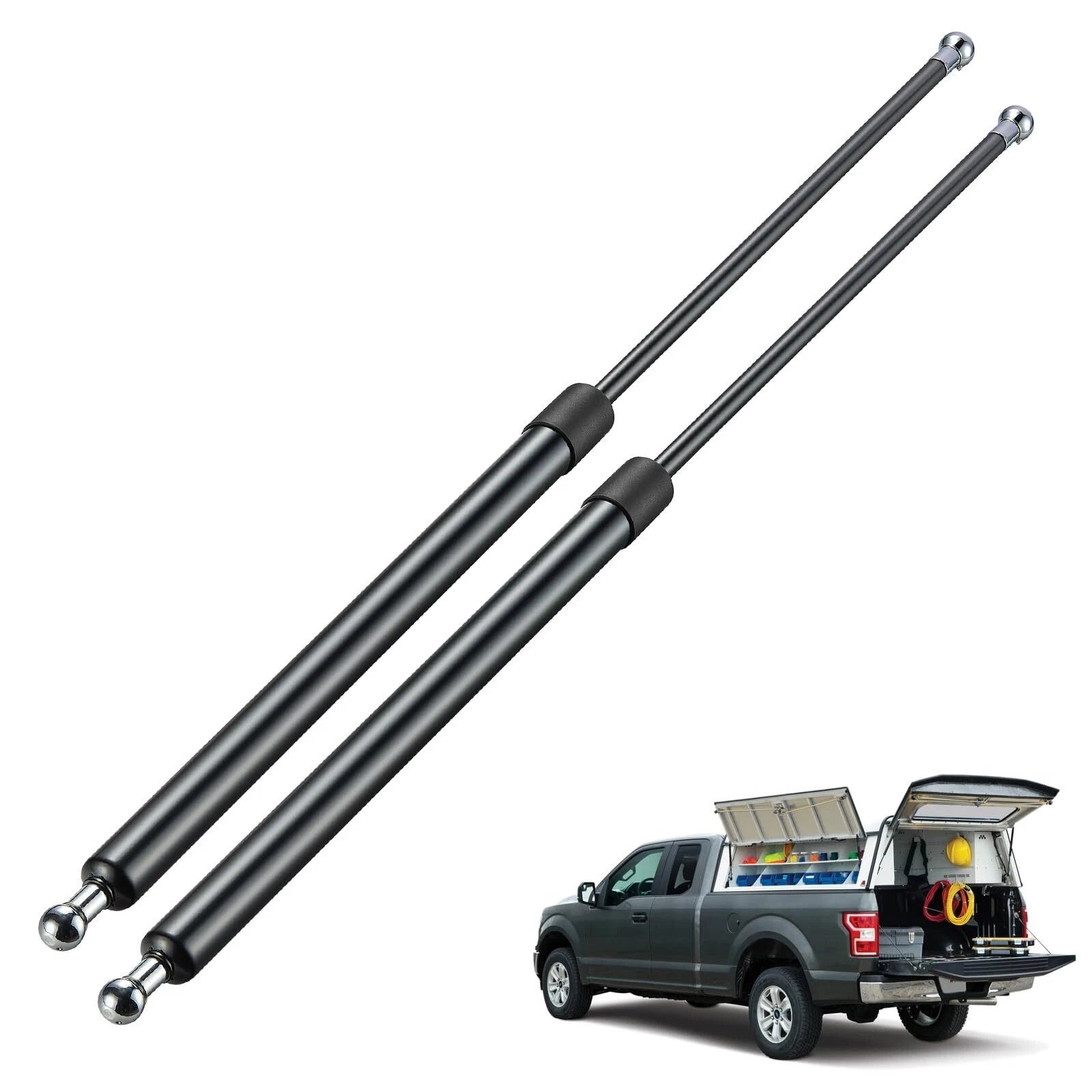 Gas Struts ST270M250M10 for Snowmobile Trailer Cap Door (27 Inch, 250Lbs)
