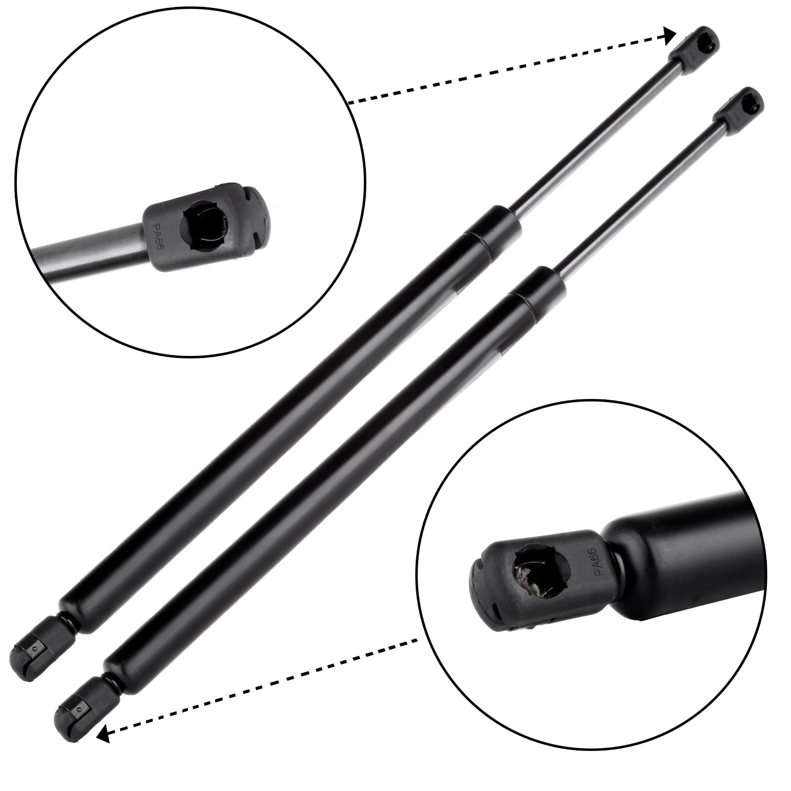 2 Rear Liftgate Tailgate Lift Supports Shock Struts for Pathfinder (2005–2013)