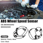 Set of 2 ABS Wheel Speed Sensors for Toyota RAV4 (No. 8954642040)