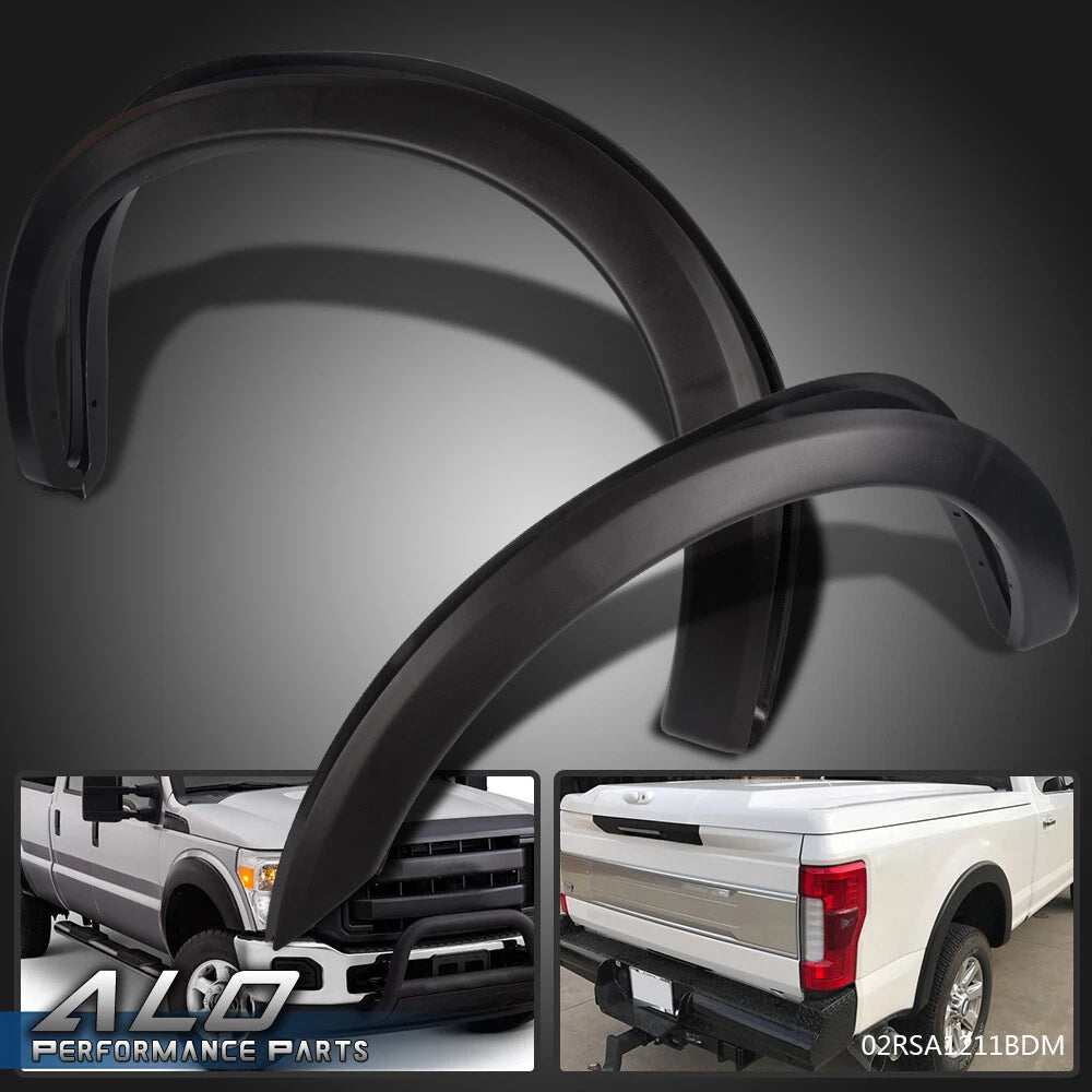 Set of 4 Fender Flares for Ford F250 F350 Super Duty (1999–2007)