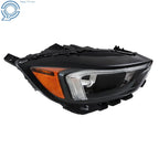 LED Headlight Assembly for Ford Edge (2019–2023) Black Housing Right