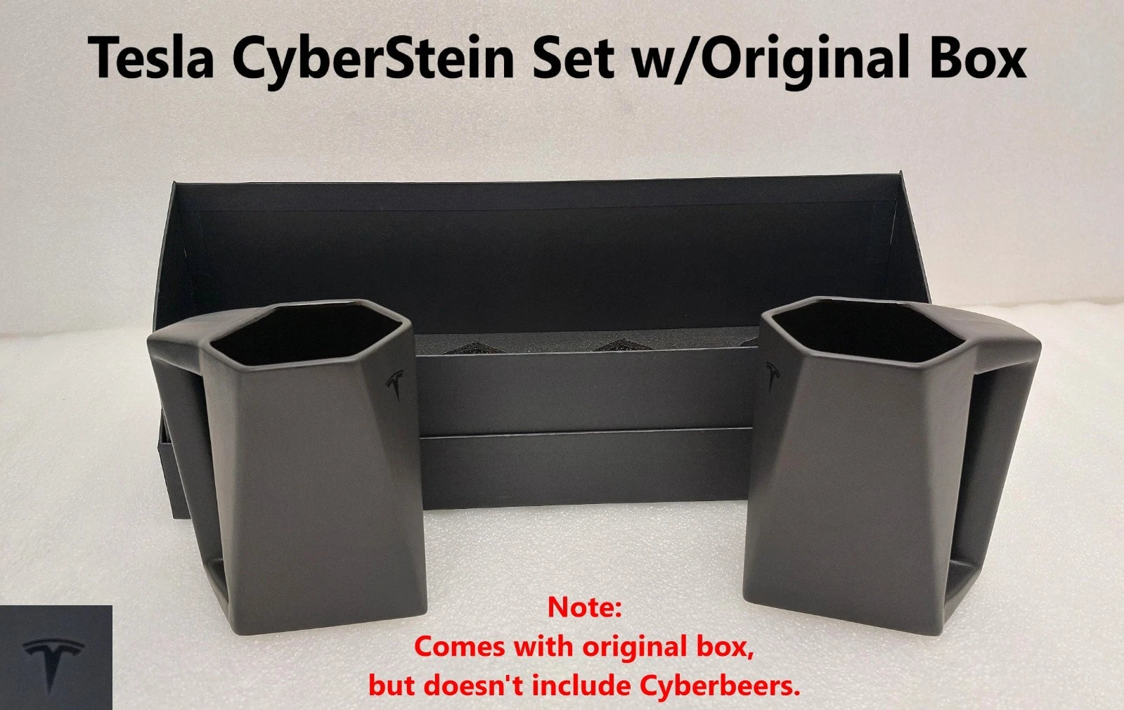 Set of 2 Ceramic Mugs for Tesla CyberStein (2021–2023)