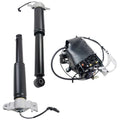 2 Rear Shock Absorbers + 1 Air Compressor for Cadillac XTS (2013–2018)
