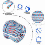 16 Strand Double Braid Polyester Nylon Rope for Arborist (1/2"×150')