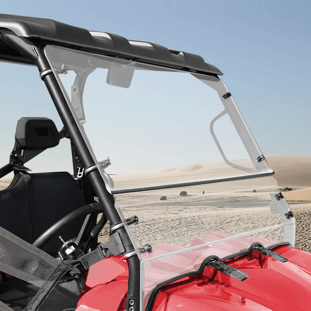 Clear Front Windshield for Polaris Ranger XP 500 800 (2009–2024)