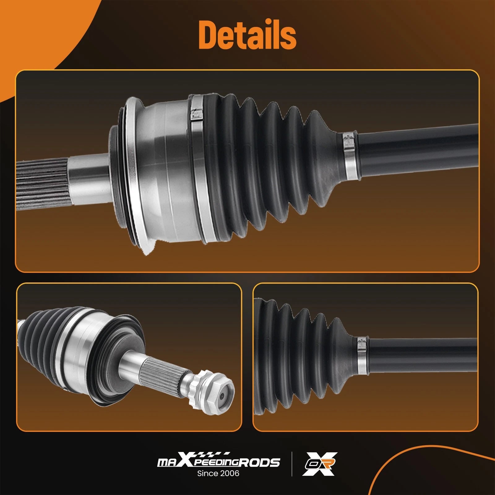 CV Axle Shaft for Toyota Tundra (2000–2006), Sequoia (2001–2007)