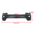 Front Upper Bumper Cover for Jeep Grand Cherokee (2017–2021) with Sensor Holes