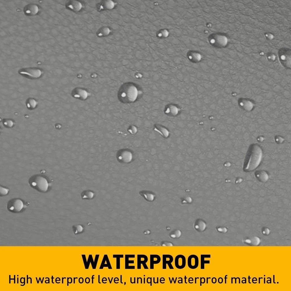 2X Center Console Lid Armrest Cover for Hyundai Sonata (2015–2018) Gray Leather Vinyl