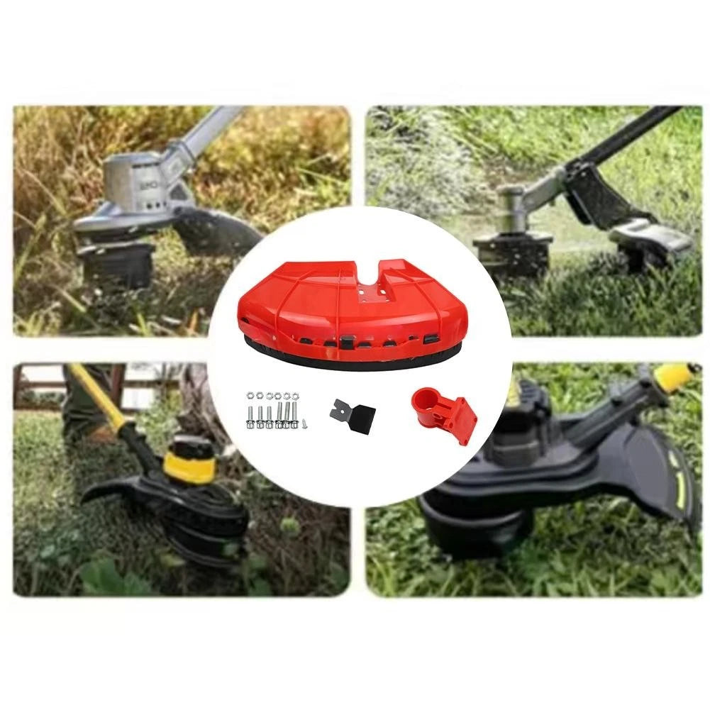 Plastic Grass Trimmer Blade Guard for 26-28mm Shaft Diameter Mowers