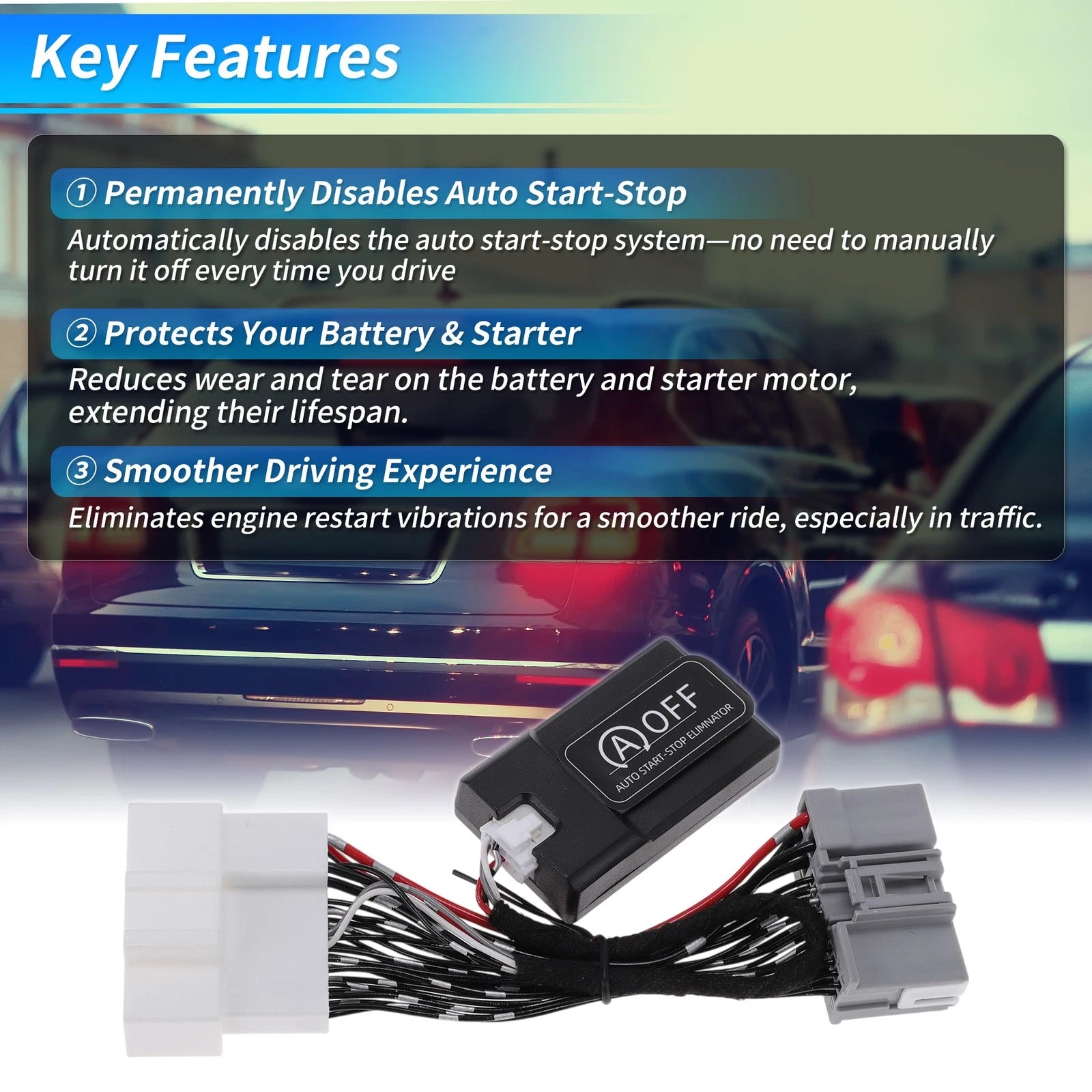 Auto Start Stop Eliminator for Ford Bronco (2021–2025)