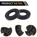 Set of 5 Oil Seal Rotary Shaft Seal NBR Rubber 40x80x12mm