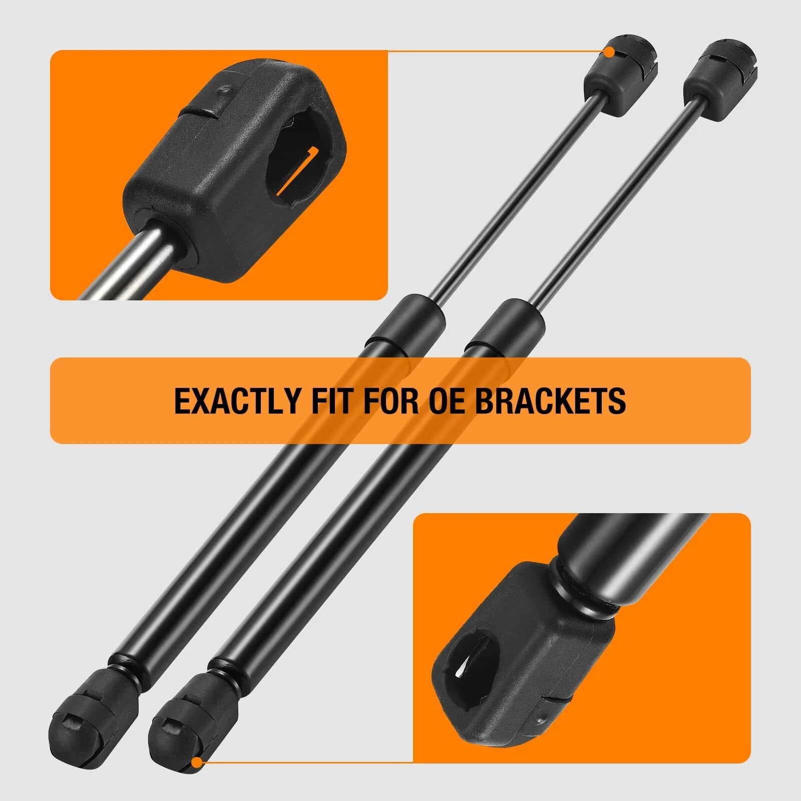 13" 35 lbs Gas Struts for Camper Shell Side Window Outdoor Bench (2016-2023)