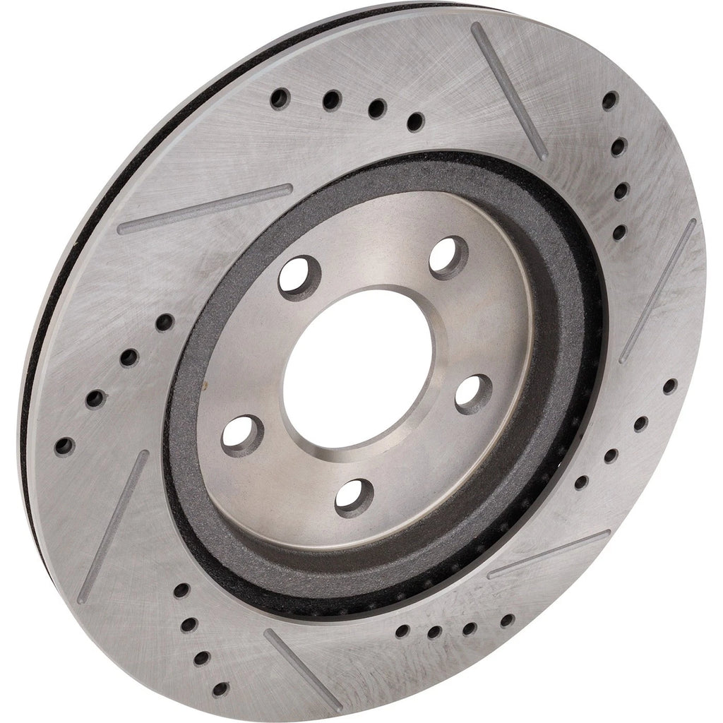 Set of 4 Brake Disc Rotors for Ford Mustang (2005–2014)