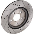 Set of 4 Brake Disc Rotors for Ford Mustang (2005–2014)