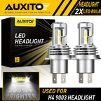 AUXITO H4 9003 LED Headlight Bulbs for