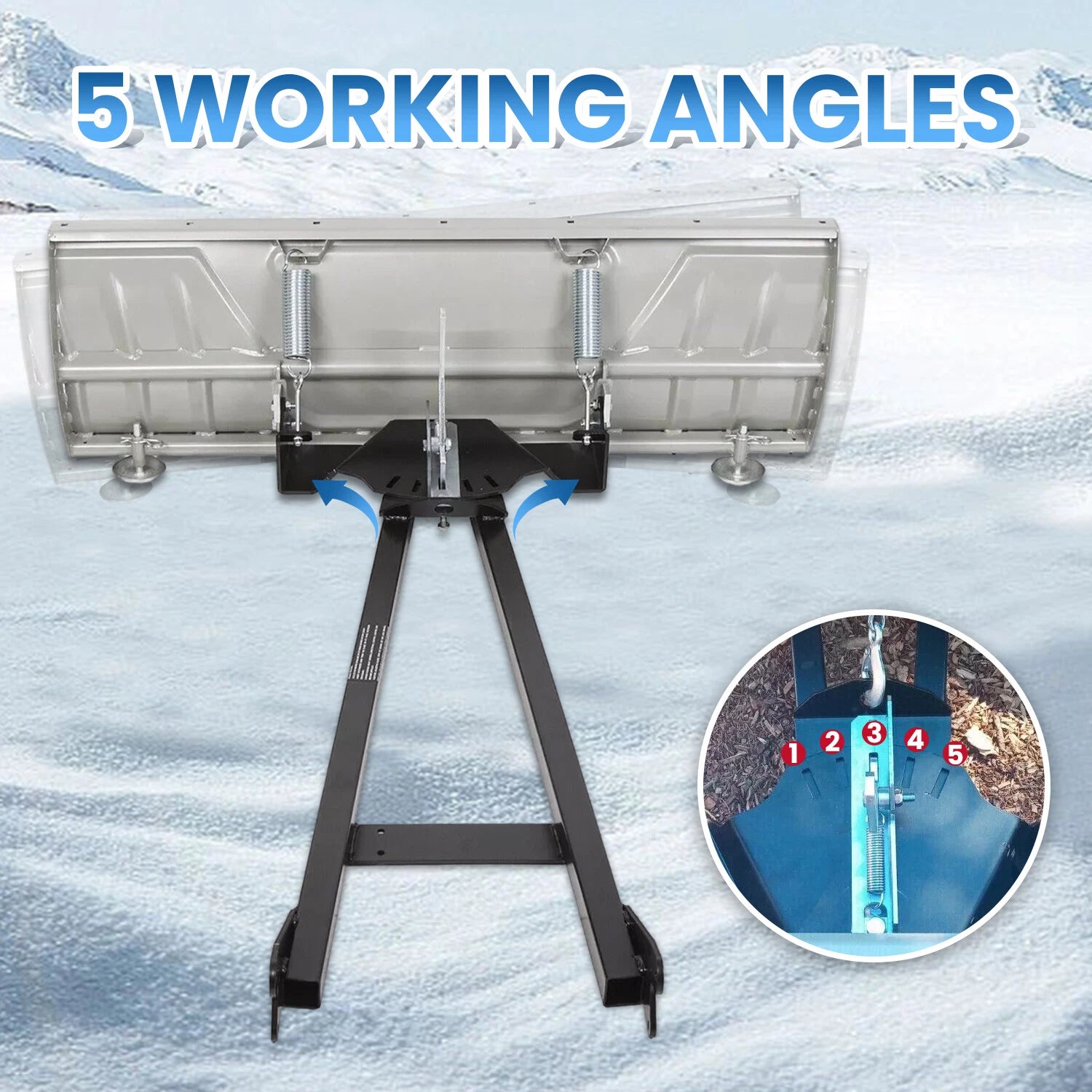 Snow Plow Blade Mount Kit for Suzuki King Quad 450 500 700 750 (2005–2024)