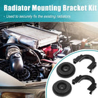 Set of 2 Upper Radiator Mount Bushing Bracket 21542-CA000 for Nissan Altima 